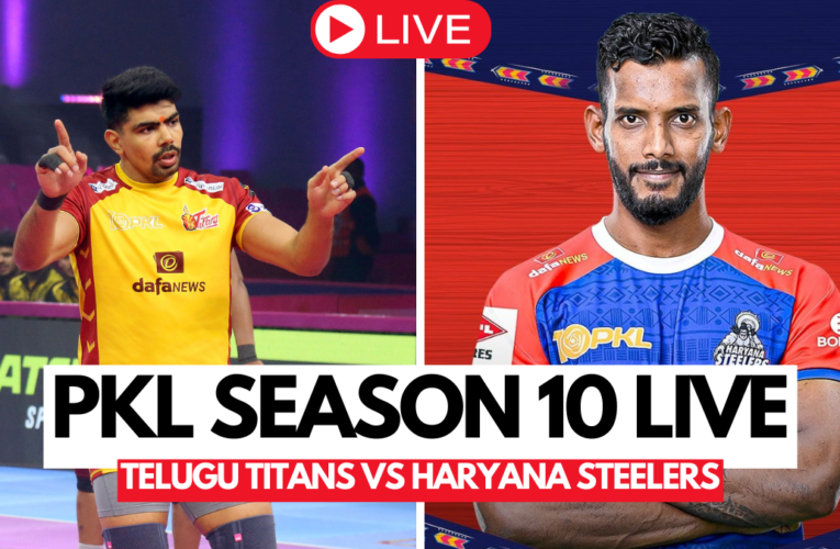 PKL Season 10 HIGHLIGHTS: Telugu Titans loses to Haryana Steelers 30-37; Jaipur Pink Panthers defeats Bengal Warriors 42-25