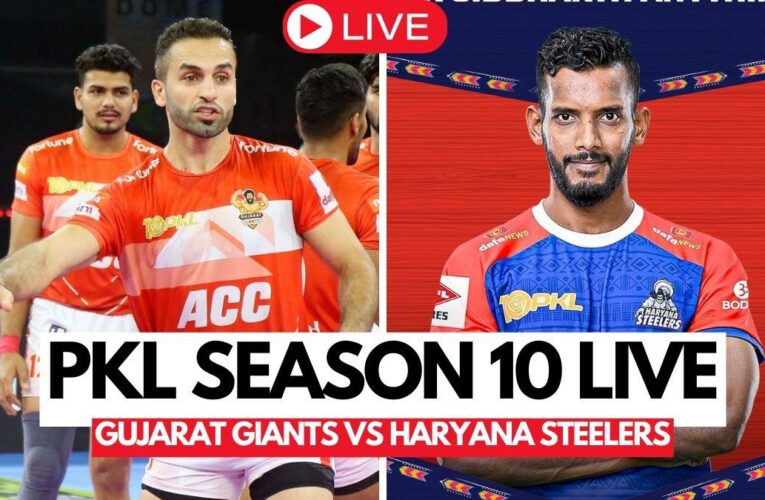 PKL Season 10 HIGHLIGHTS: Haryana Steelers comes from behind to beat Gujarat Giants 34-30, Bengal Warriors stuns Dabang Delhi 45-38