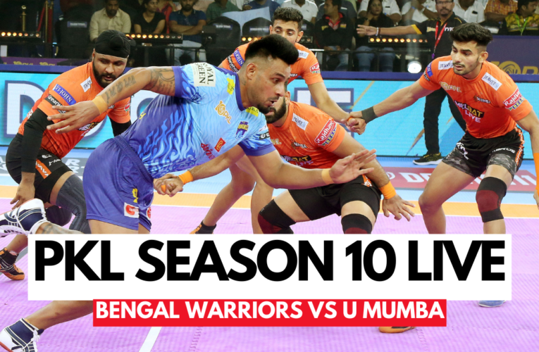 Pro Kabaddi League Highlights: Bengal Warriors beats U Mumba 46-34 to stay alive in playoffs race; Deshwal's 20-point game helps Jaipur beat UP 67-30