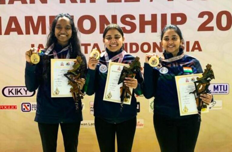 Shooters Nancy, Elavenil win air rifle gold, silver at Asia Olympic Qualifiers