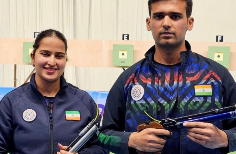 ISSF World Cup 2024: Rhythm, Ujjawal clinch gold as India tops medal tally