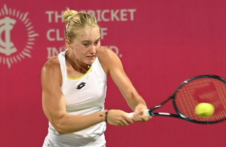 WTA Mumbai Open: Kudermetova of Russia makes remarkable comeback over Sahaja in the pre-quarterfinals