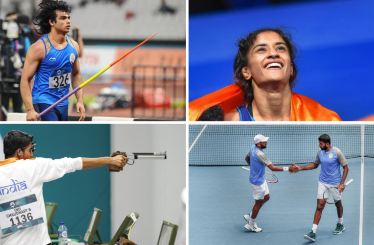 Asian Games: Full list of Indian athletes who won gold medals in 2018