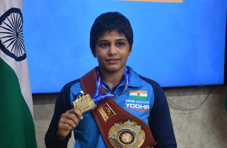 Antim Panghal named UWW Rising Star of the Year