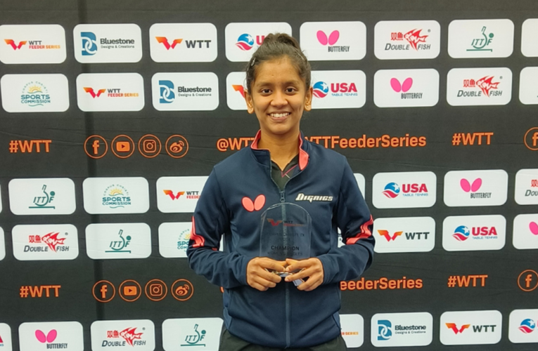 WTT Feeder Corpus Christi 2024: Akula clinches maiden international title with dominant final win over Zhang