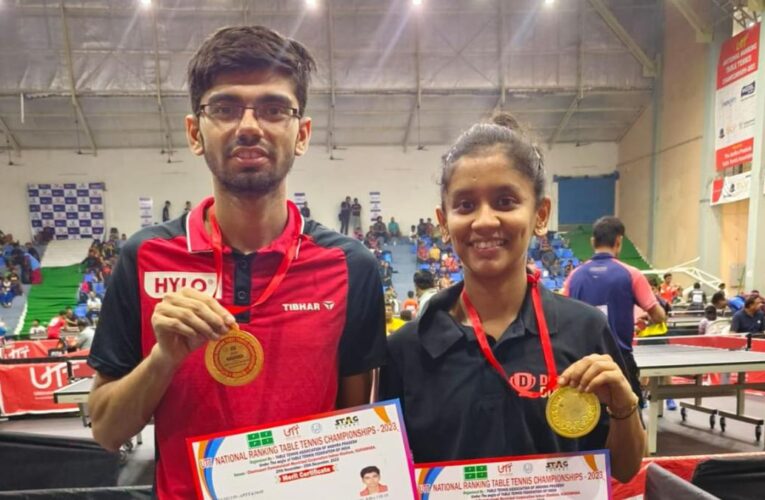 Manav Thakkar, Sreeja Akula win singles titles at UTT National-ranking table tennis championships