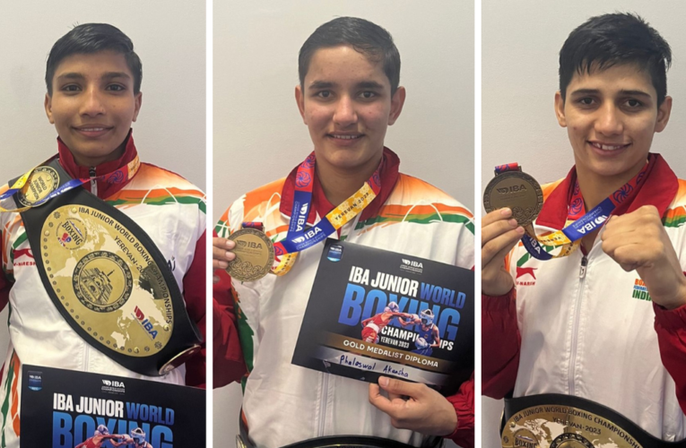 A binge eater, a former wrestler, and niece of an Arjuna awardee – Meet India’s gold medallists at IBA junior World Championship 2023