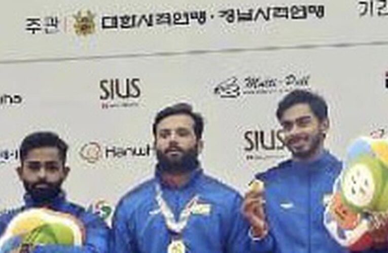 Indian men’s skeet team shoots gold in Asian Championship