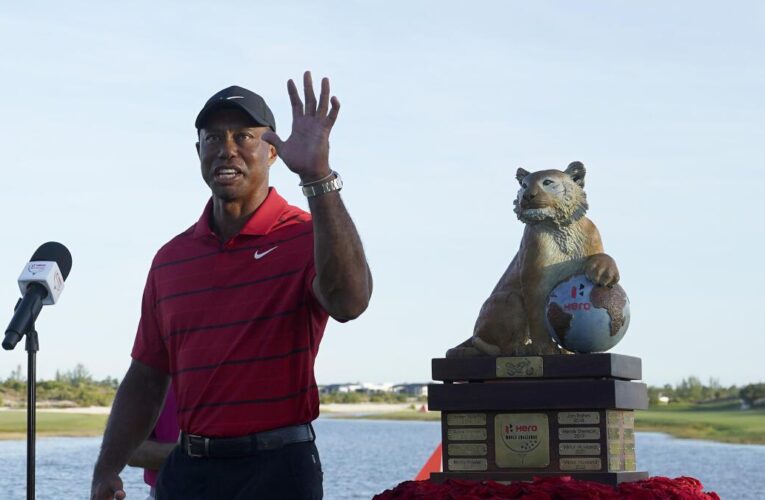 Hero World Challenge: Woods targets one event per month after competitive return