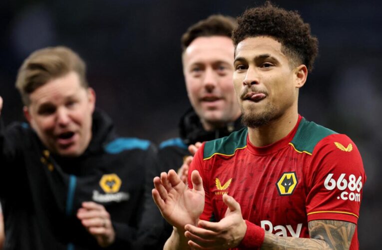 Gomes’ double earns Wolves second win against Tottenham this season