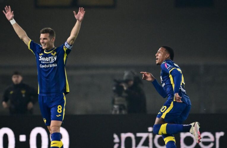 Juventus secures 2-2 draw against Verona