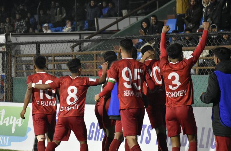 I-League 2023-24: Rajasthan United strikes twice in injury time to get a point from Shillong Lajong