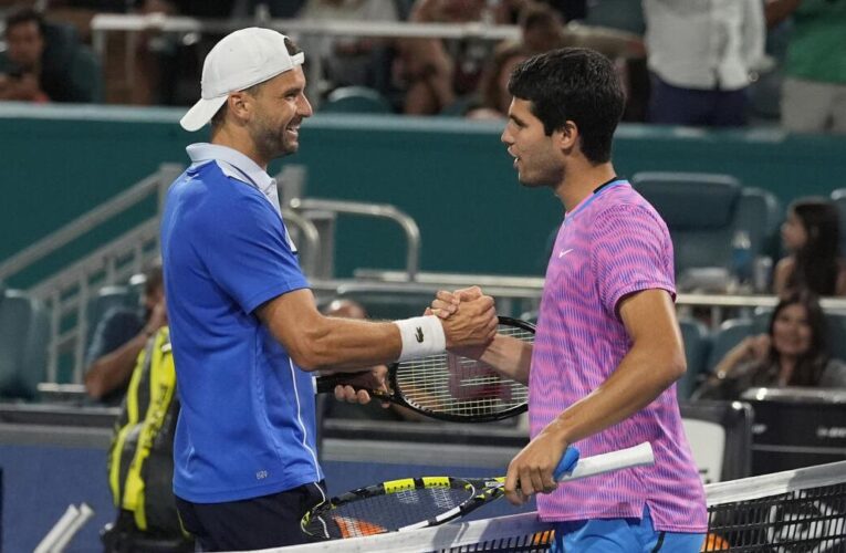 Miami Open: Alcaraz says Dimitrov made him feel like a 13-year-old in quarterfinal defeat