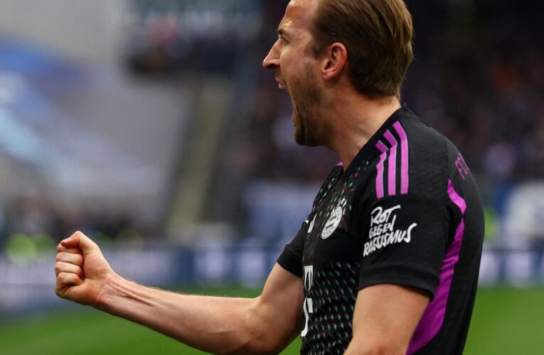 Bundesliga 2023-24: Harry Kane breaks 60-year record in debut season as Bayern romps against Darmstadt