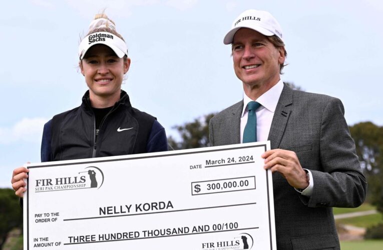 Nelly Korda nabs another LPGA playoff win to return to number one