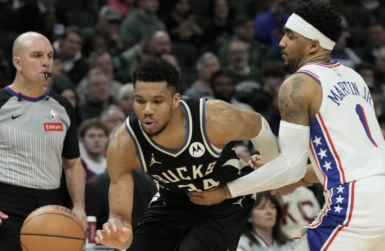 NBA: Giannis out for Suns game with hamstring soreness