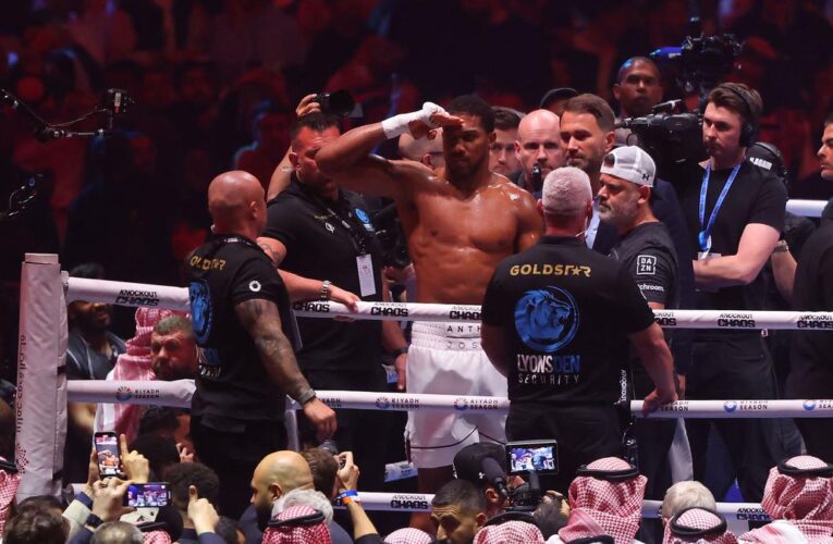 Anthony Joshua demolishes Francis Ngannou with second-round knockout