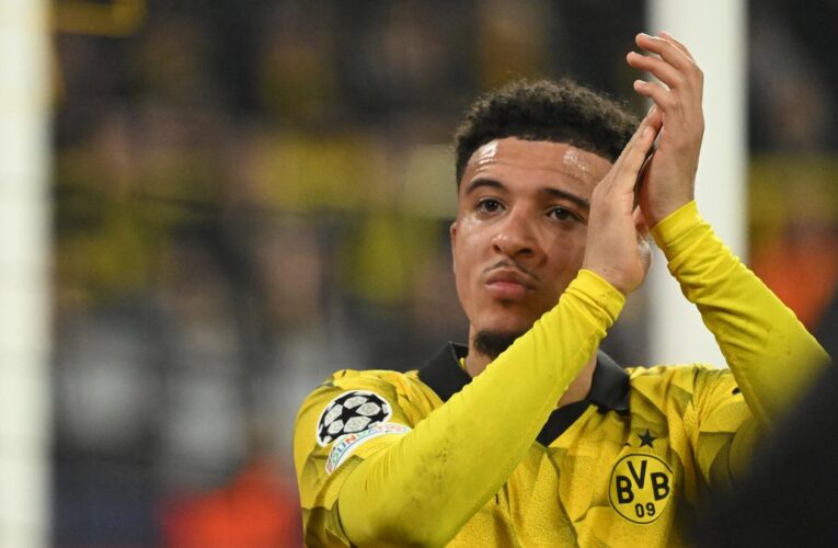 Bundesliga 2023-24: In-form Sancho in doubt for Dortmund-Frankfurt clash