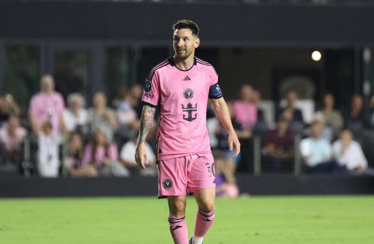 Why is Lionel Messi not playing for Inter Miami in MLS clash against DC United?