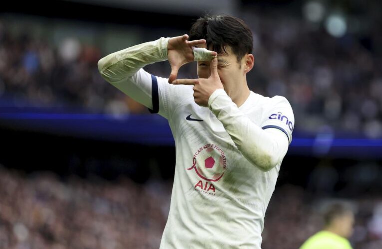 Premier League: Son secures comeback win for Tottenham against Luton