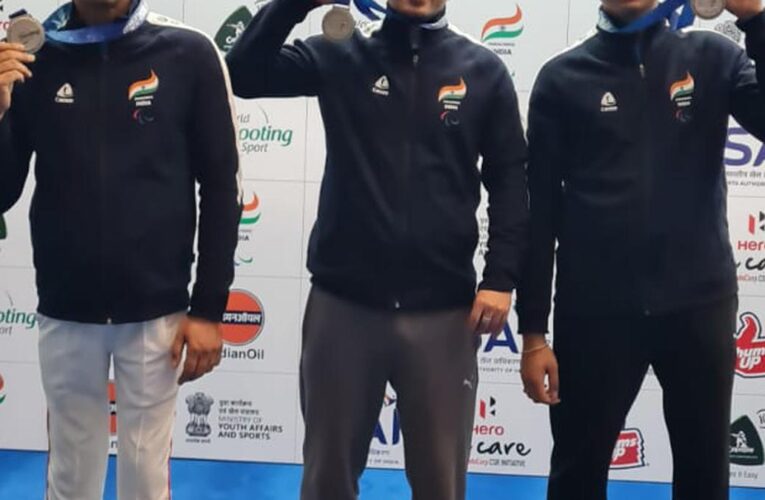 Para Shooting World Cup: Rudransh Khandelwal wins silver in mixed 50m pistol event