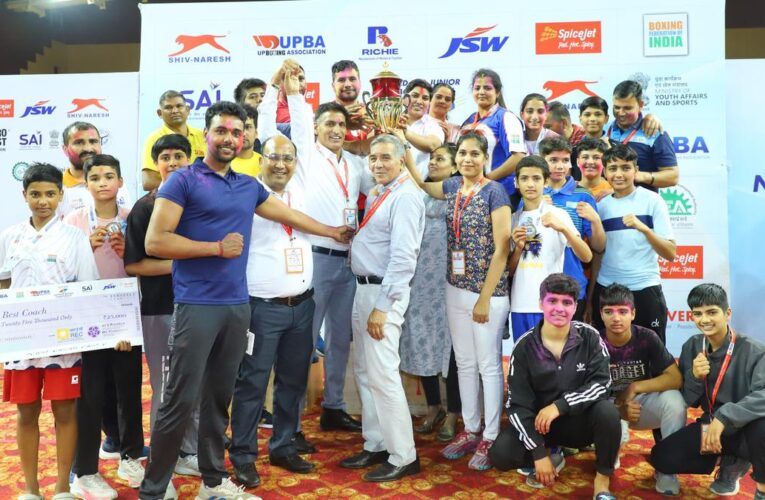 Haryana crowned champion at boxing Sub Junior National Championship