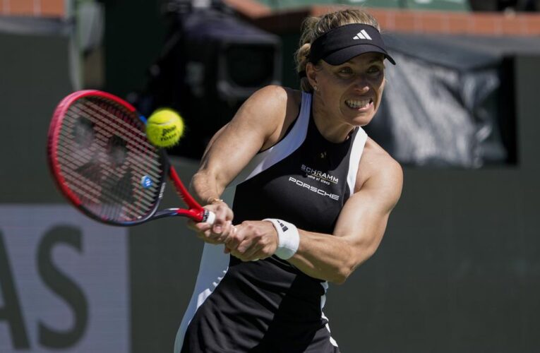 Indian Wells: Kerber advances, Badosa withdraws