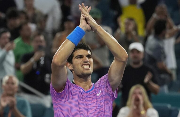 Miami Open 2024: Carlos Alcaraz into quarters with Sunshine Double still in sight