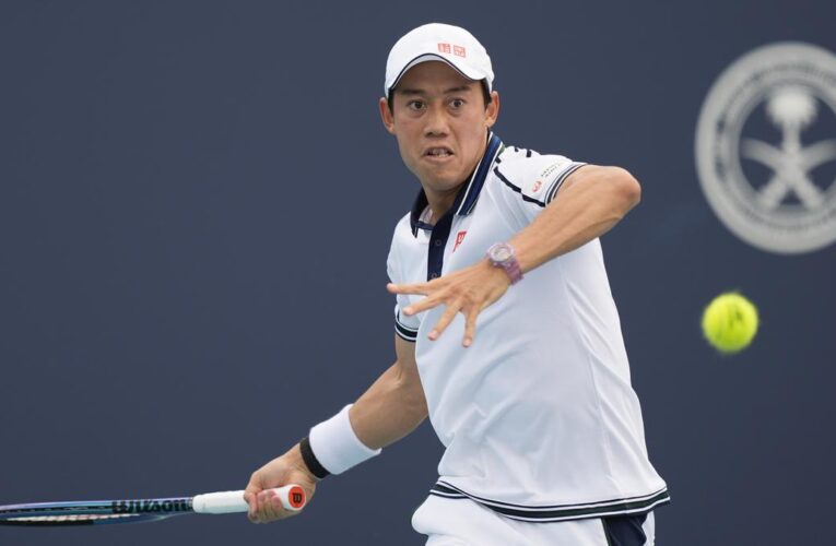 Miami Open 2024: Nishikori comeback ends in first round, Kalinina saves match point to beat Wozniacki