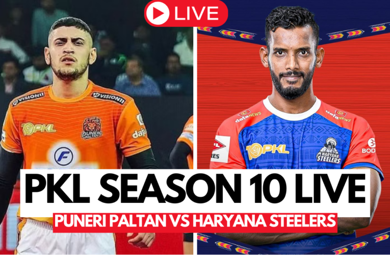 PKL Final Live Score: Puneri Paltan crowned champion after 28-23 win over Haryana Steelers