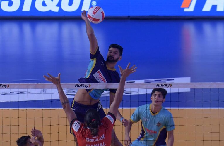 PVL 2024: Delhi Toofans rules the roost with a comeback against Calicut Heroes