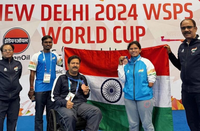 Pavani, Satya win bronze in mixed event at World Shooting Para Sports World Cup