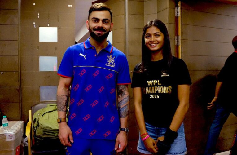 Moment of my life: RCB ace Shreyanka Patil describes meeting idol Virat Kohli