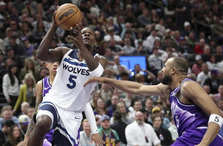 NBA roundup: Anthony Edwards’ 32 points propels Wolves past Jazz