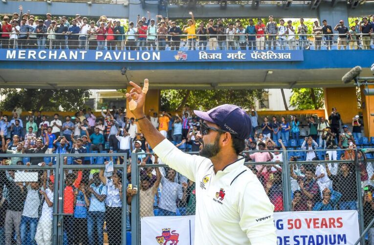 Ranji Trophy: Mumbai captain Rahane praises BCCI for prioritising domestic cricket after final win