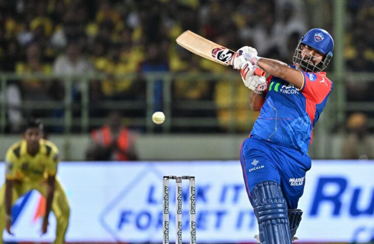 DC vs CSK, IPL 2024: Pant fined Rs 12 lakh for slow over rate