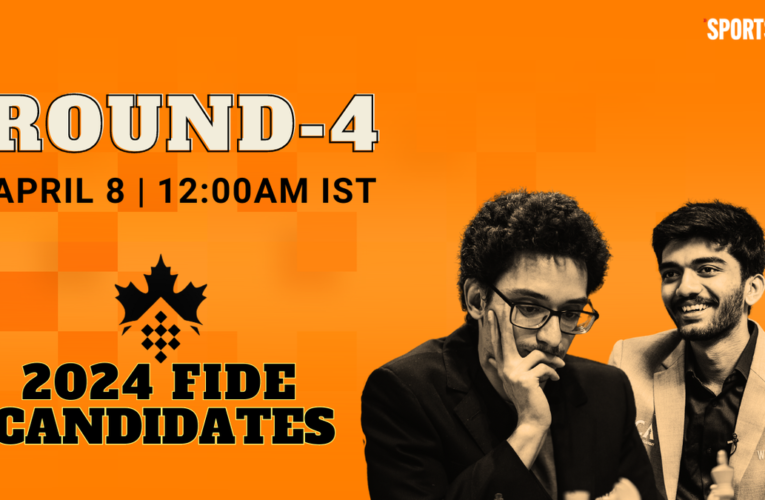 Gukesh vs Fabiano Caruana LIVE, FIDE Chess Candidates 2024: Round 4 match updates