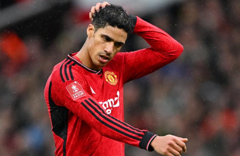 Manchester United’s Varane ruled out for weeks