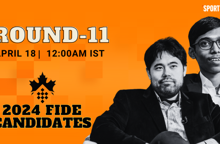 Praggnanandhaa vs Hikaru Nakamura LIVE, FIDE Chess Candidates 2024: Round 11 match updates