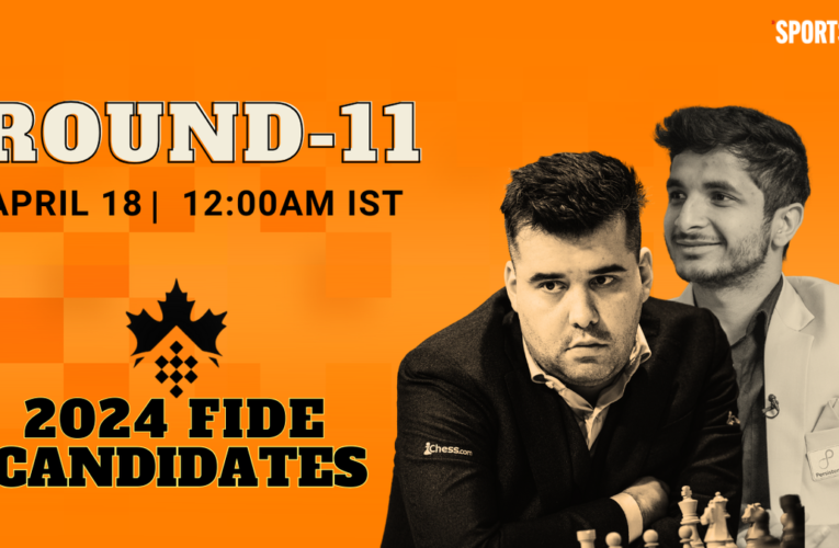 Vidit Gujrathi vs Ian Nepomniachtchi LIVE, FIDE Chess Candidates 2024: Round 11 match updates