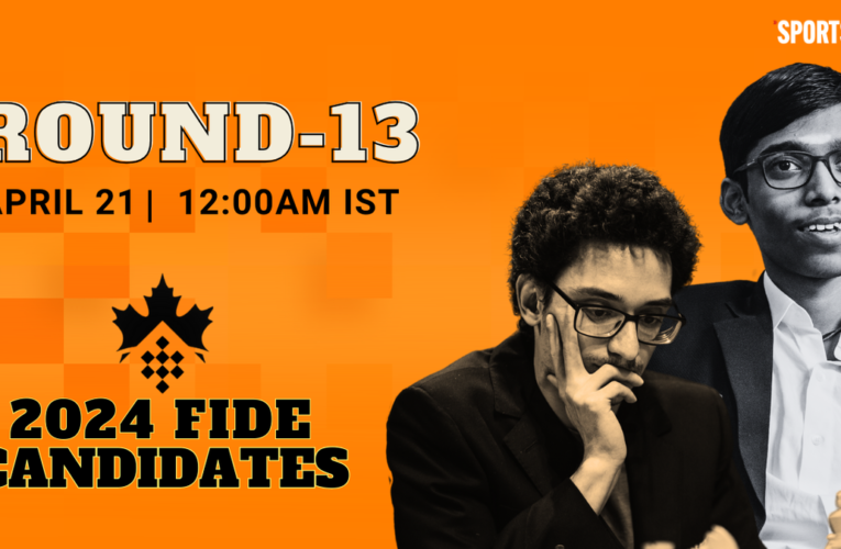 Praggnanandhaa vs Fabiano Caruana LIVE, FIDE Chess Candidates 2024: Round 13 match updates