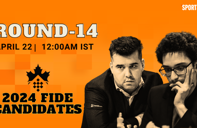 Fabiano Caruana vs Ian Nepomniachtchi LIVE, FIDE Chess Candidates 2024: Round 14 match updates