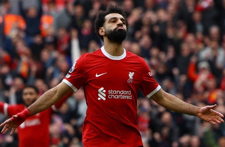 Liverpool goes top of Premier League after 2-1 comeback win over Brighton