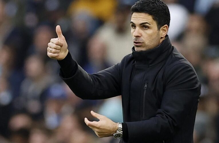 Arteta happy with blocking Man City, but wants more