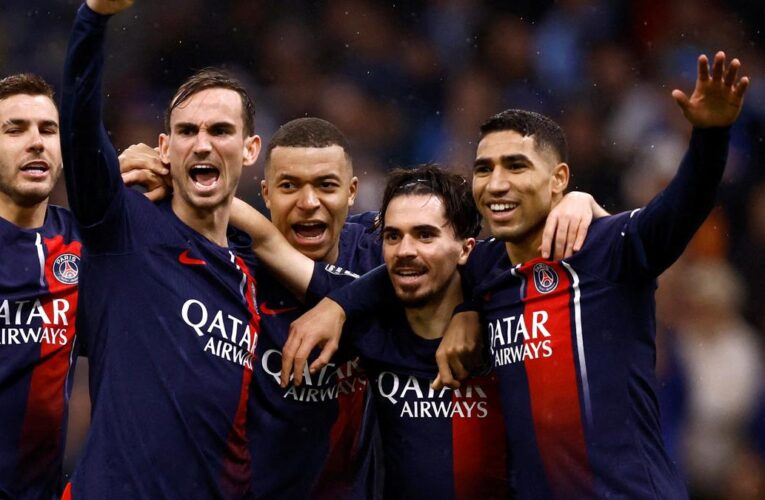 Ligue 1: Vitinha and Ramos strikes secure 2-0 win for 10-man PSG at Marseille