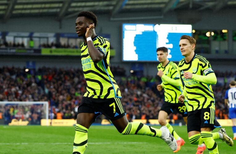 Brighton vs Arsenal, highlights, BHA 0-3 ARS, Premier League 2023-24: Saka, Havertz, Trossard goals guide Gunners to easy win