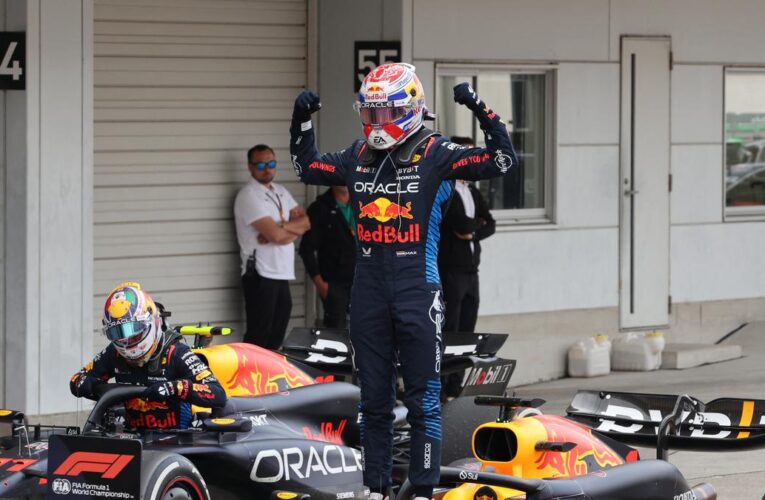 Verstappen back to winning ways to lead Red Bull 1-2 in Japanese Grand Prix