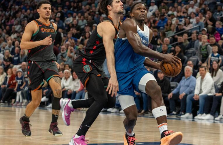 NBA roundup: Anthony Edwards leads Wolves over Wizards