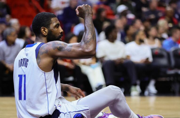 Kyrie Irving is out for Mavericks against Pistons after playing 31 consecutive games