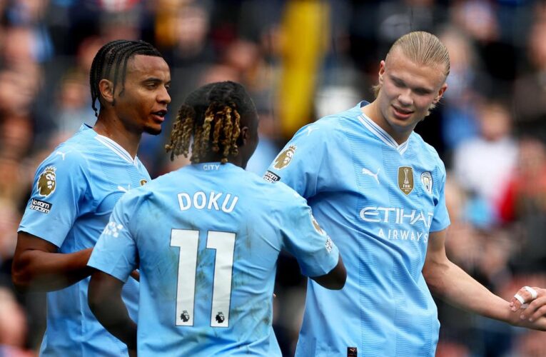 Premier League: Man City hammers Luton 5-1 to provisionally move to top of standings